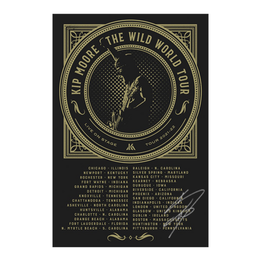 Tour Poster (SIGNED)