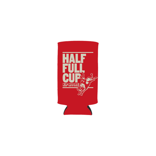 Half Full Cup Koozie