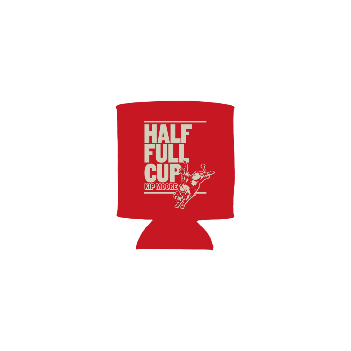 Half Full Cup Koozie