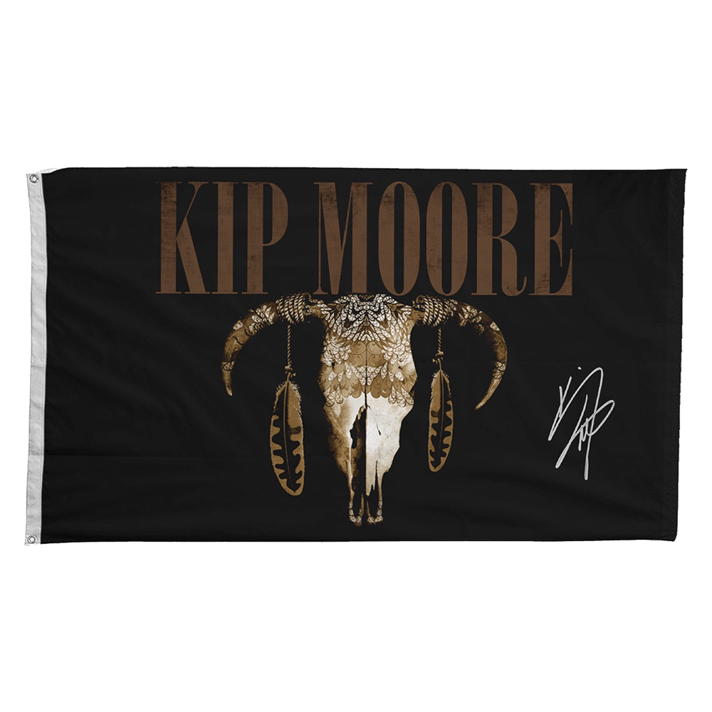 Bull Skull Flag [SIGNED]