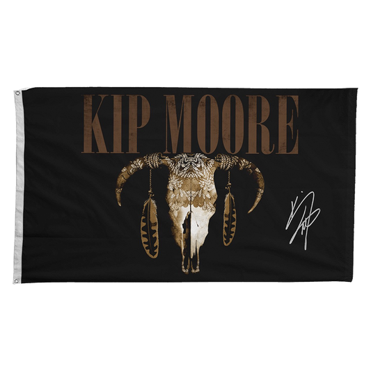 Bull Skull Flag [SIGNED]