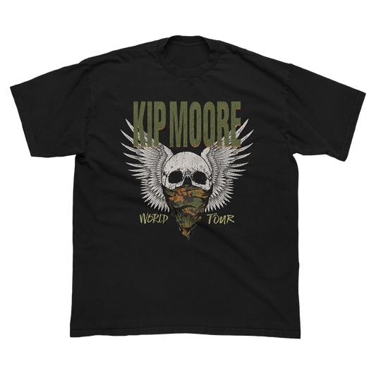 Camo Skull World Tour Tee