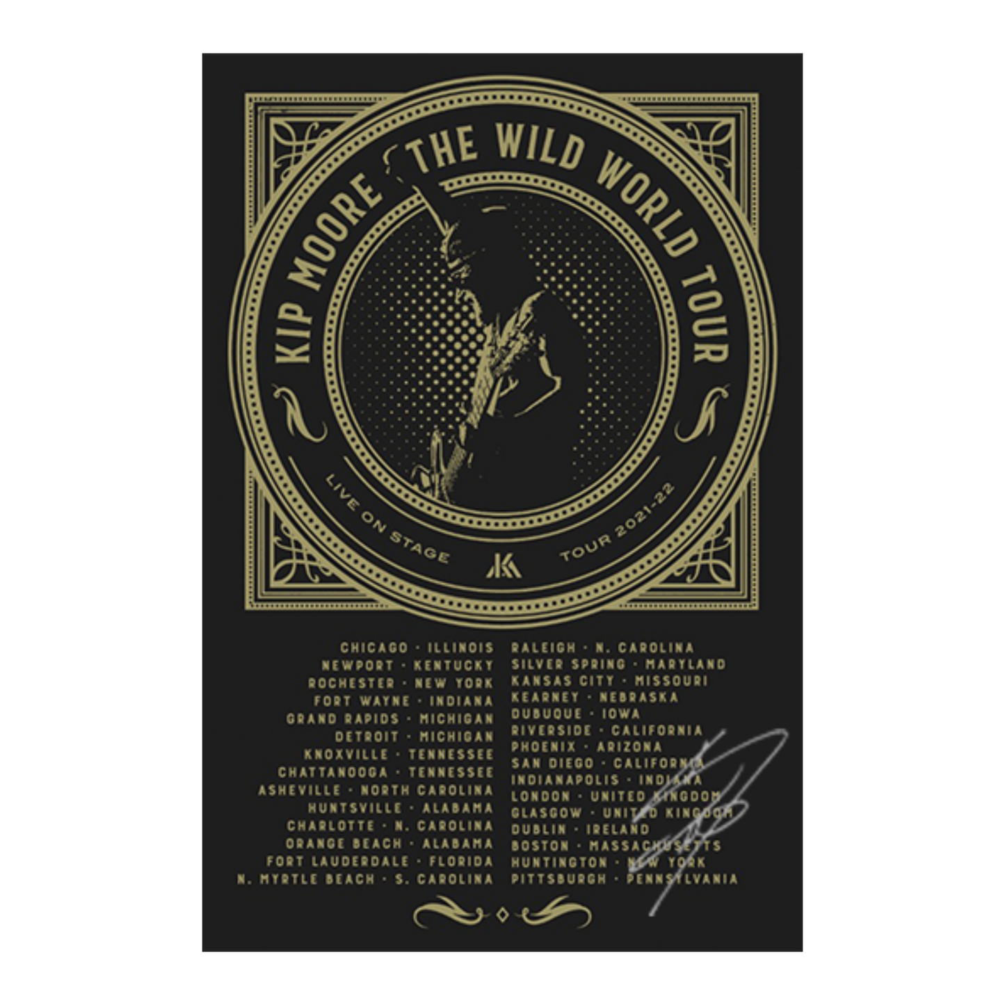 Tour Poster (SIGNED)