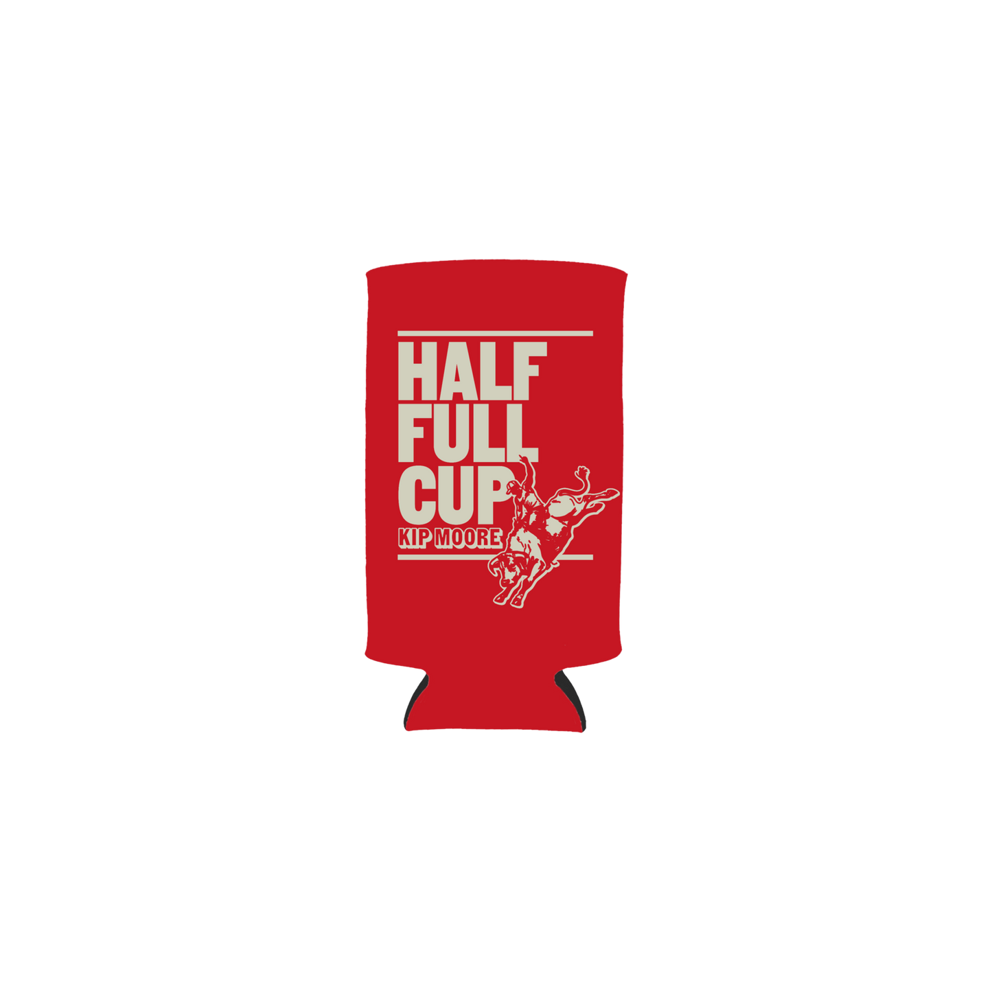 Half Full Cup Koozie